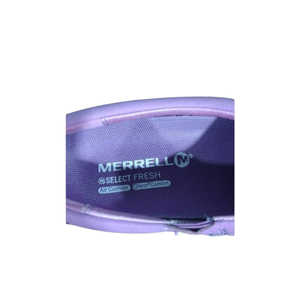 Merrell Slip Ons with Slip Resistant Soles, Purple and Teal, Size 6 - Picture 3 of 6